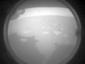 Perseverance Rover's first shots