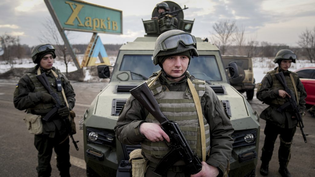 Fears of a new war in Europe have resurged as U.S. President Joe Biden warned that Russia could invade Ukraine within days, and violence spiked in a long-running standoff in eastern Ukraine that some fear could be the spark for wider conflict. (AP Photo/Evgeniy Maloletka)