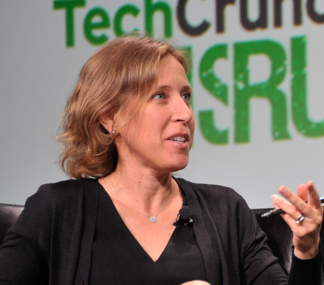 Susan Wojcicki at TechCrunch Disrupt 2013.